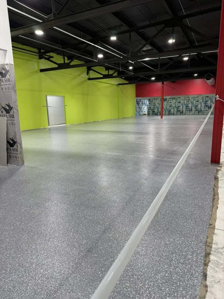 Commercial epoxy flooring in Windsor