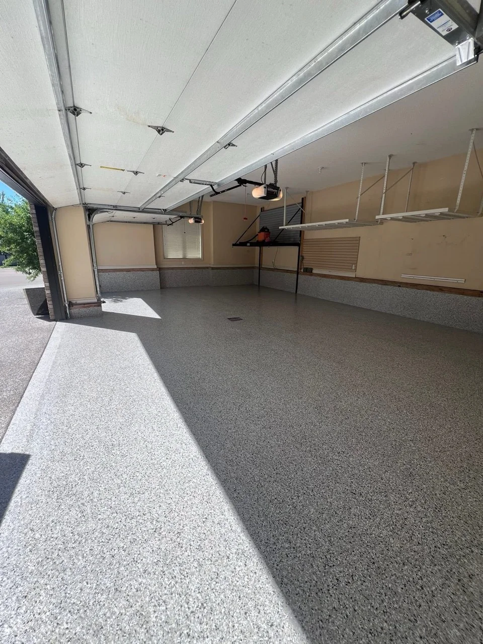 Garage floor coating in Windsor